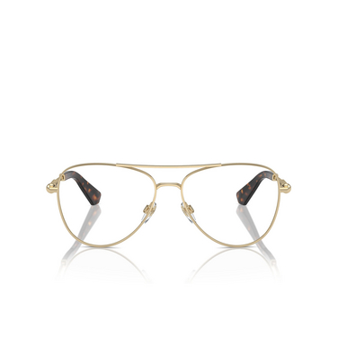Burberry BE1386 Eyeglasses 1109 light gold - front view
