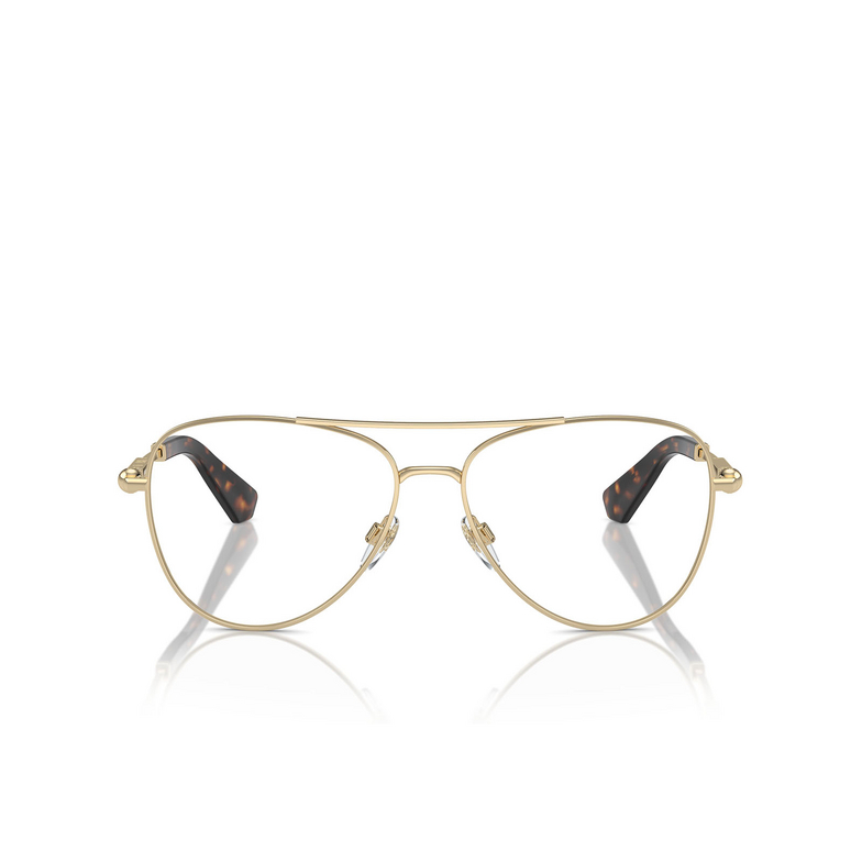 Gafas graduadas Burberry BE1386 1109 light gold - 1/4