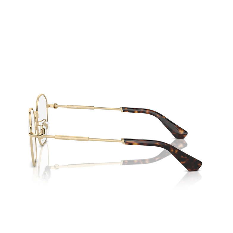 Burberry BE1387D Eyeglasses 1109 light gold - 3/4