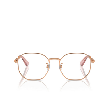 Lunettes de vue Burberry BE1387D 1337 rose gold - Vue de face