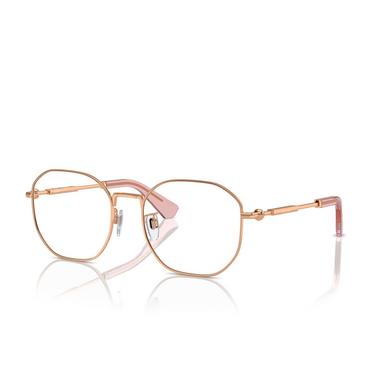 Burberry BE1387D Korrektionsbrillen 1337 rose gold - Dreiviertelansicht