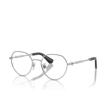 Occhiali da vista Burberry BE1388D 1005 silver - tre quarti