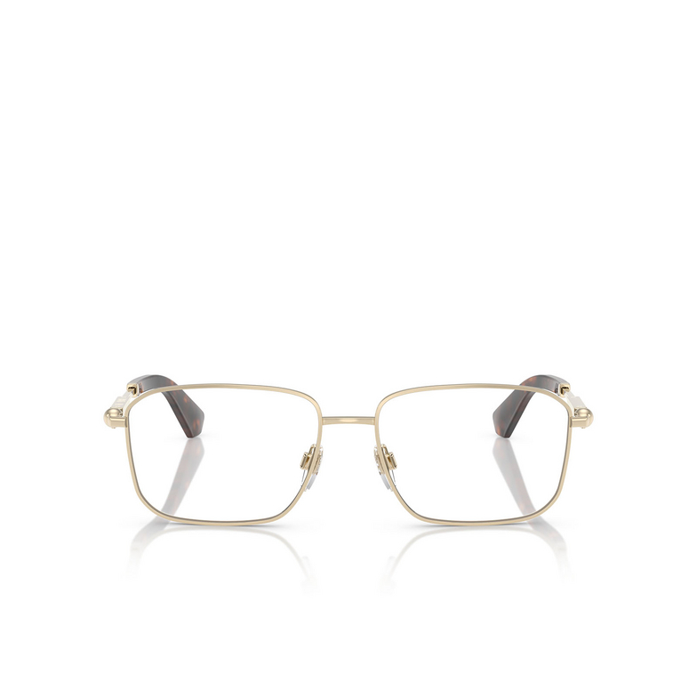 Burberry BE1389 Eyeglasses 1109 light gold - 1/4