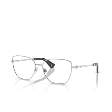 Occhiali da vista Burberry BE1390 1005 silver - tre quarti