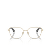 Burberry BE1390 Eyeglasses 1109 light gold - product thumbnail 1/4