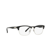 Occhiali da vista Burberry BE2238D 3001 black / silver - anteprima prodotto 2/4