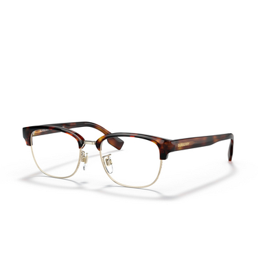 Burberry BE2351D Eyeglasses 3316 light havana - three-quarters view