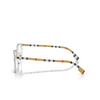 Burberry BE2371D Korrektionsbrillen 3889 transparent - Produkt-Miniaturansicht 3/4