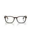 Lunettes de vue Burberry BE2371D 4102 top dark havana / check brown - Vignette du produit 1/4