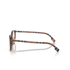 Gafas graduadas Burberry BE2371D 4102 top dark havana / check brown - Miniatura del producto 3/4