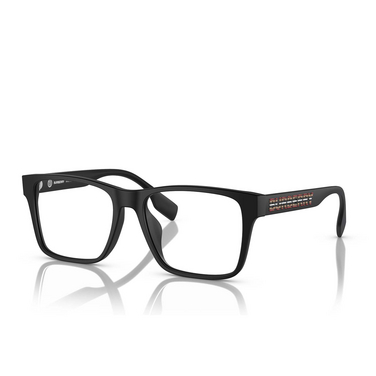Burberry BE2393D Eyeglasses 3464 matte black - three-quarters view
