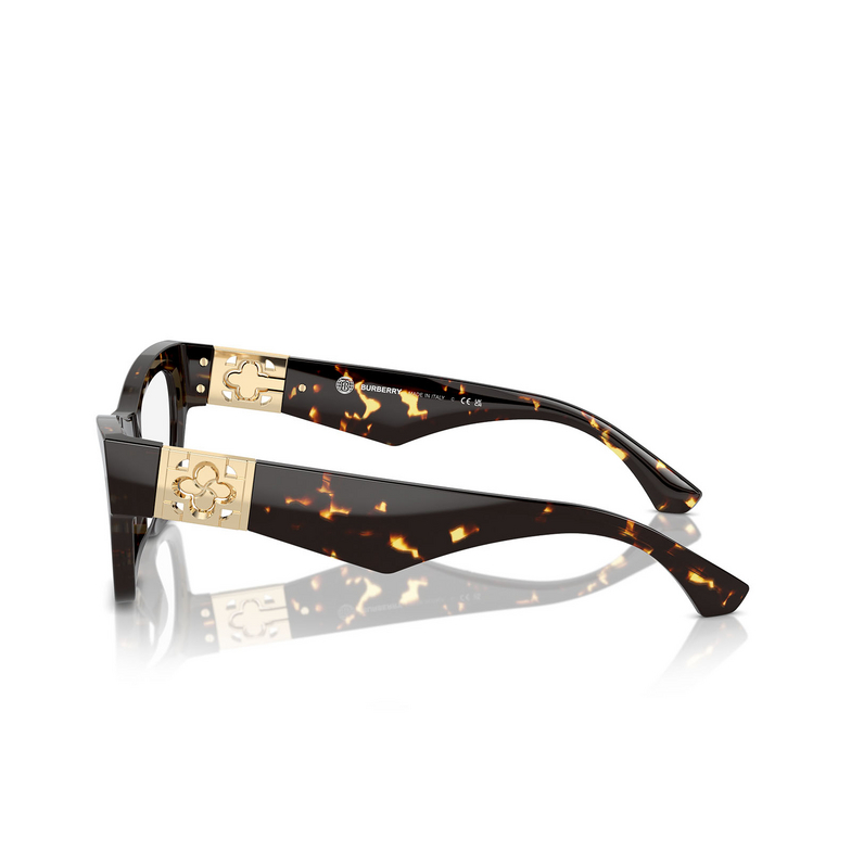 Gafas graduadas Burberry BE2405U 4106 dark havana - 3/4