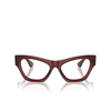 Burberry BE2405U Eyeglasses 4128 bordeaux - product thumbnail 1/4