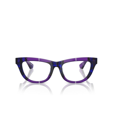Burberry BE2406U Korrektionsbrillen 4113 check violet - Vorderansicht