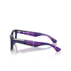 Burberry BE2406U Eyeglasses 4113 check violet - product thumbnail 3/4