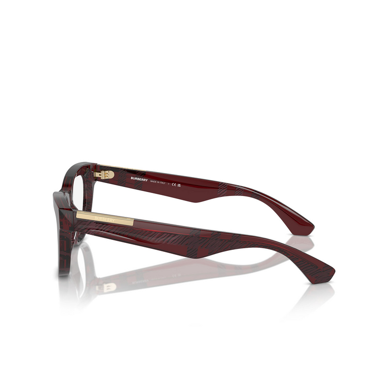 Burberry BE2406U Eyeglasses 4115 check red - 3/4