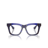 Occhiali da vista Burberry BE2407 4114 check blue - anteprima prodotto 1/4