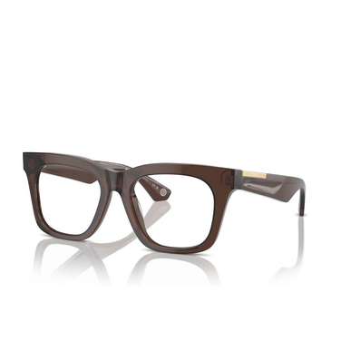 Burberry BE2407 Korrektionsbrillen 4116 brown - Dreiviertelansicht