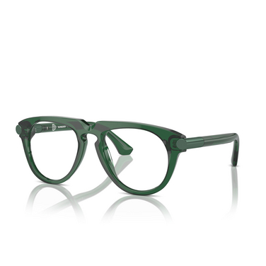 Burberry BE2408U Eyeglasses 4104 green - three-quarters view