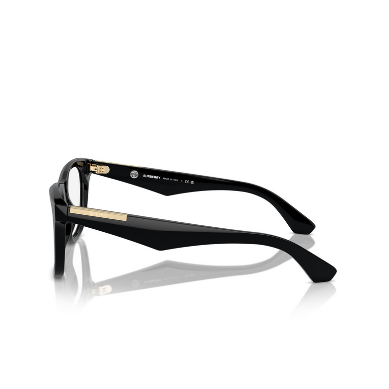 Burberry BE2409 Eyeglasses 3001 black - 3/4