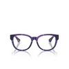 Lunettes de vue Burberry BE2410 4113 check violet - Vignette du produit 1/4