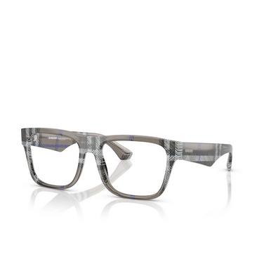 Burberry BE2411 Eyeglasses 4147 check lichen - three-quarters view