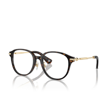 Burberry BE2412D Eyeglasses 3002 dark havana - three-quarters view