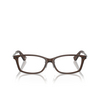 Occhiali da vista Burberry BE2414D 4116 brown - anteprima prodotto 1/4