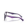 Gafas graduadas Burberry BE2415 4113 check violet - Miniatura del producto 3/4