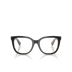 Burberry BE2415 Eyeglasses 4121 top black on vintage check