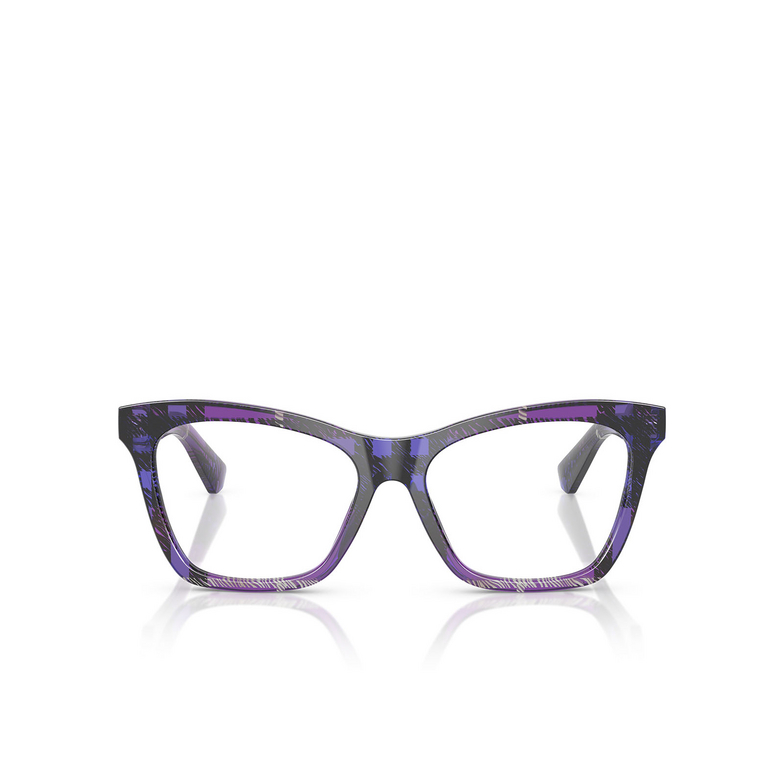 Lunettes de vue Burberry BE2416 4113 check violet - 1/4