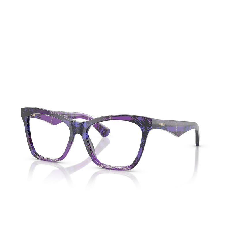 Lunettes de vue Burberry BE2416 4113 check violet - 2/4