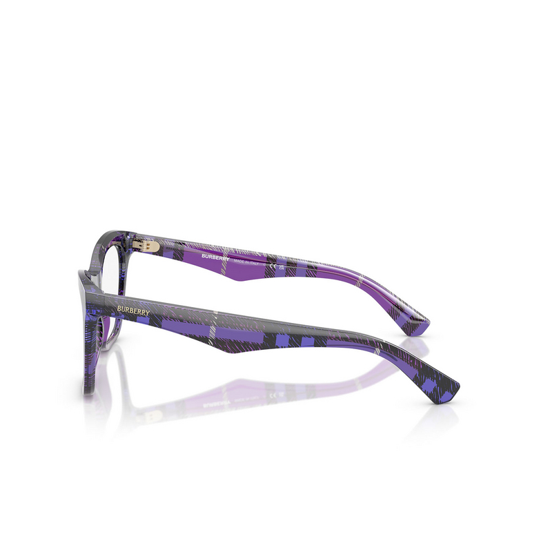 Lunettes de vue Burberry BE2416 4113 check violet - 3/4