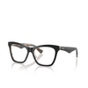 Burberry BE2416 Eyeglasses 4121 top black on vintage check - product thumbnail 2/4