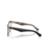 Burberry BE2416 Eyeglasses 4121 top black on vintage check - product thumbnail 3/4