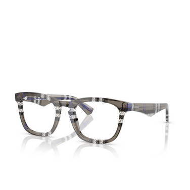 Burberry BE2417 Eyeglasses 4147 check lichen - three-quarters view