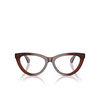 Burberry BE2418U Eyeglasses 4144 brown - product thumbnail 1/4