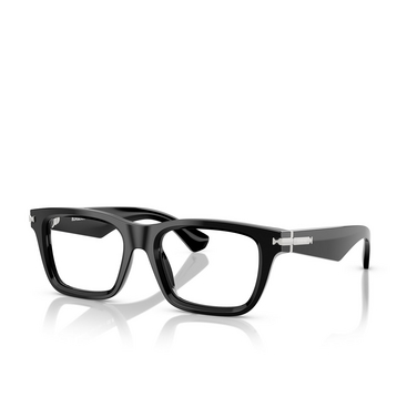 Burberry BE2419 Eyeglasses 3001 black - three-quarters view