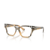 Burberry BE2420 Eyeglasses 4146 check sand - product thumbnail 2/4