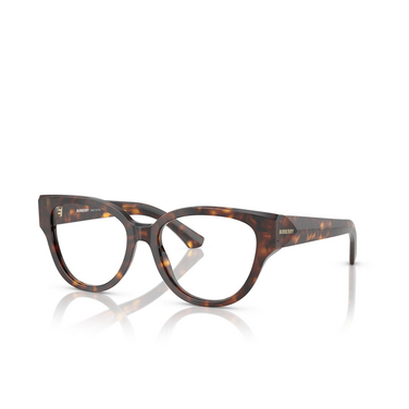 Burberry BE2421 Eyeglasses 3002 dark havana - three-quarters view