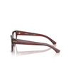 Occhiali da vista Burberry BE2421 4115 check red - anteprima prodotto 3/4