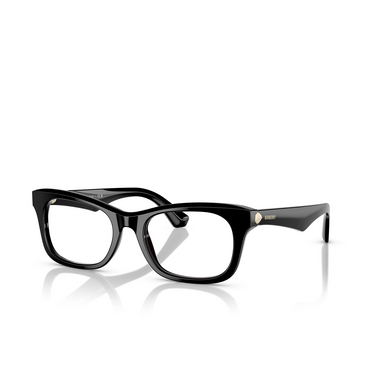 Burberry BE2422 Eyeglasses 3001 black - three-quarters view