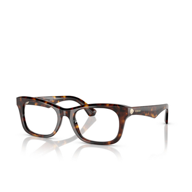 Burberry BE2422 Eyeglasses 3002 dark havana - three-quarters view