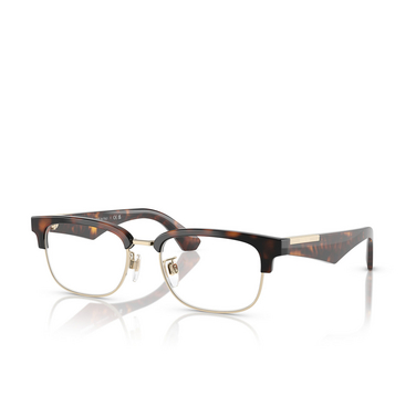 Gafas graduadas Burberry BE2424D 3002 light gold - Vista tres cuartos