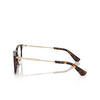 Burberry BE2426D Eyeglasses 3002 dark havana - product thumbnail 3/4