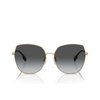 Burberry BE3136D Sunglasses 1109T3 light gold - product thumbnail 1/4