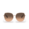 Burberry BE3136D Sunglasses 1337G9 rose gold - product thumbnail 1/4