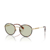 Occhiali da sole Burberry BE3148D 1109/2 light havana - anteprima prodotto 2/4