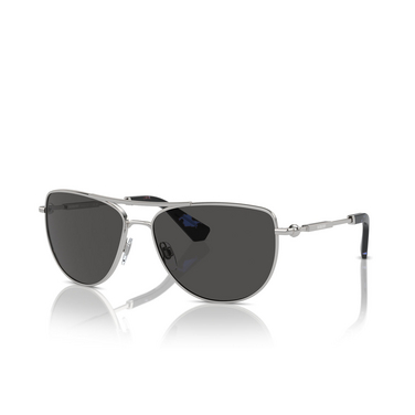 Burberry BE3149 Sunglasses 100587 silver - three-quarters view