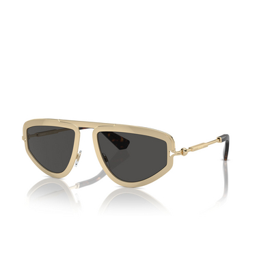 Burberry BE3150 Sunglasses 110987 light gold - three-quarters view